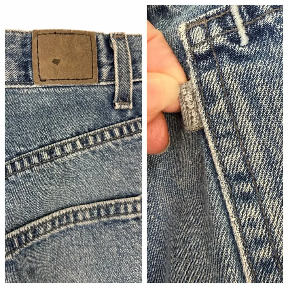 Vintage Y2K Mens Levis Silvertab Jeans Loose Fit Straight Leg Medium Wash 34x30 - Picture 10 of 11